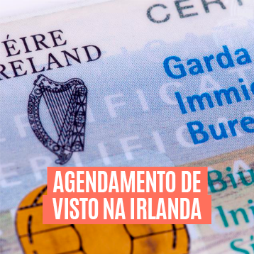 Agendamento do visto de estudante na Irlanda